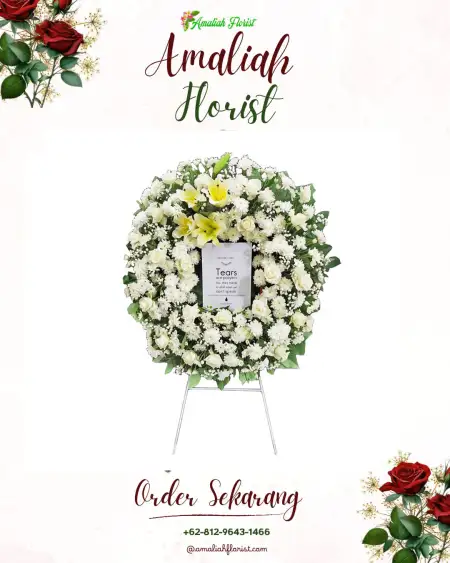 Krans Bunga Duka Jadi Mulya